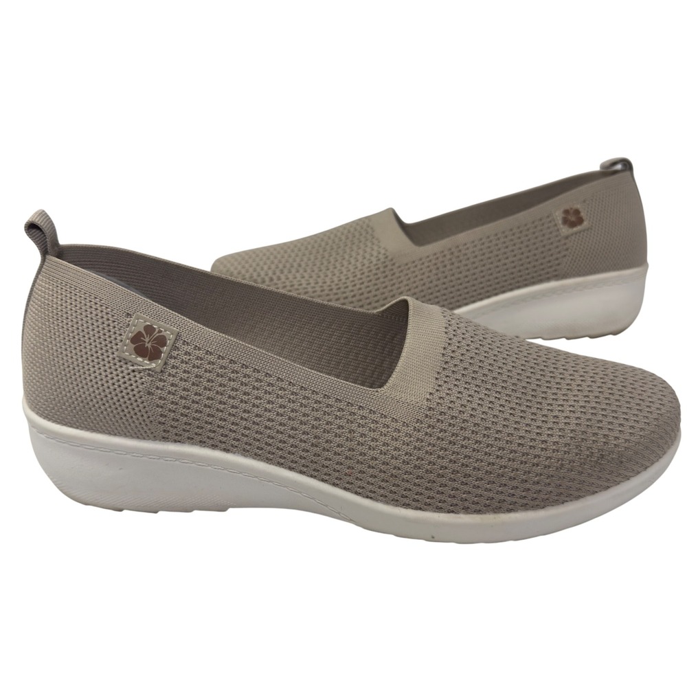 Tommy Bahama Women's Slip On Loafers‎ Comfort Shoes Size 10 Beige
